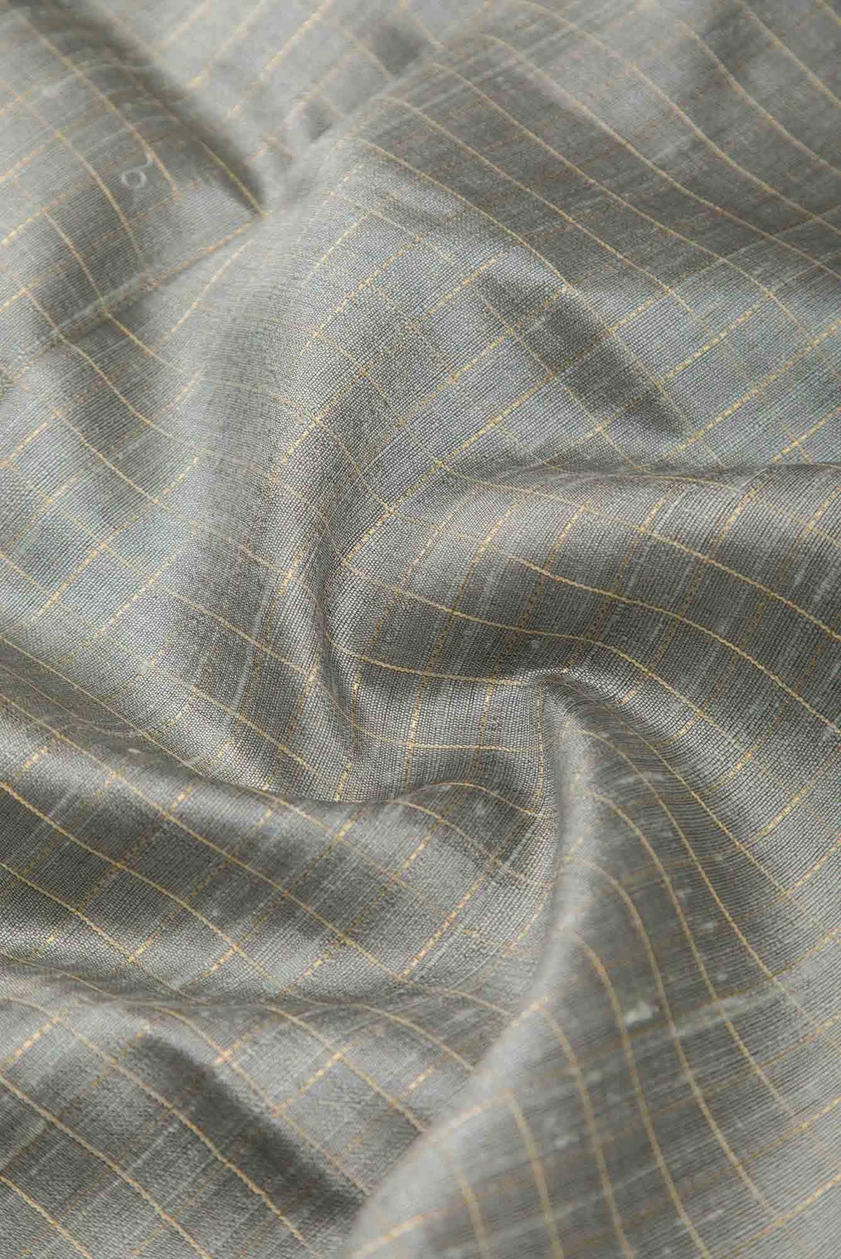 Aahana-Grey Bhagalpuri Tussar Silk Saree