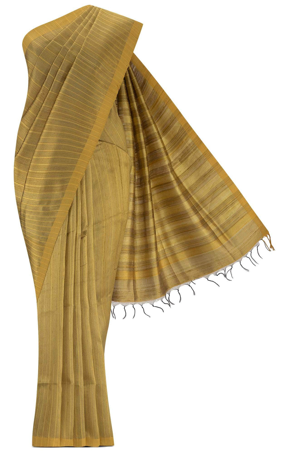Amisha-Gold Bhagalpuri Tussar Silk Saree