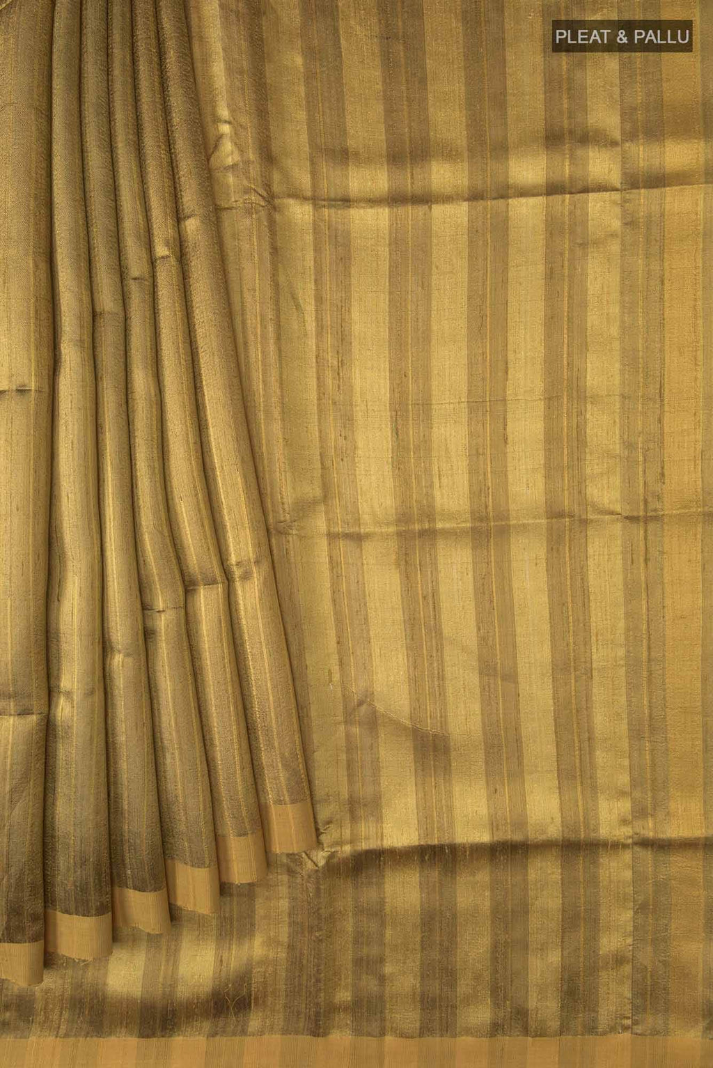 Amisha-Gold Bhagalpuri Tussar Silk Saree