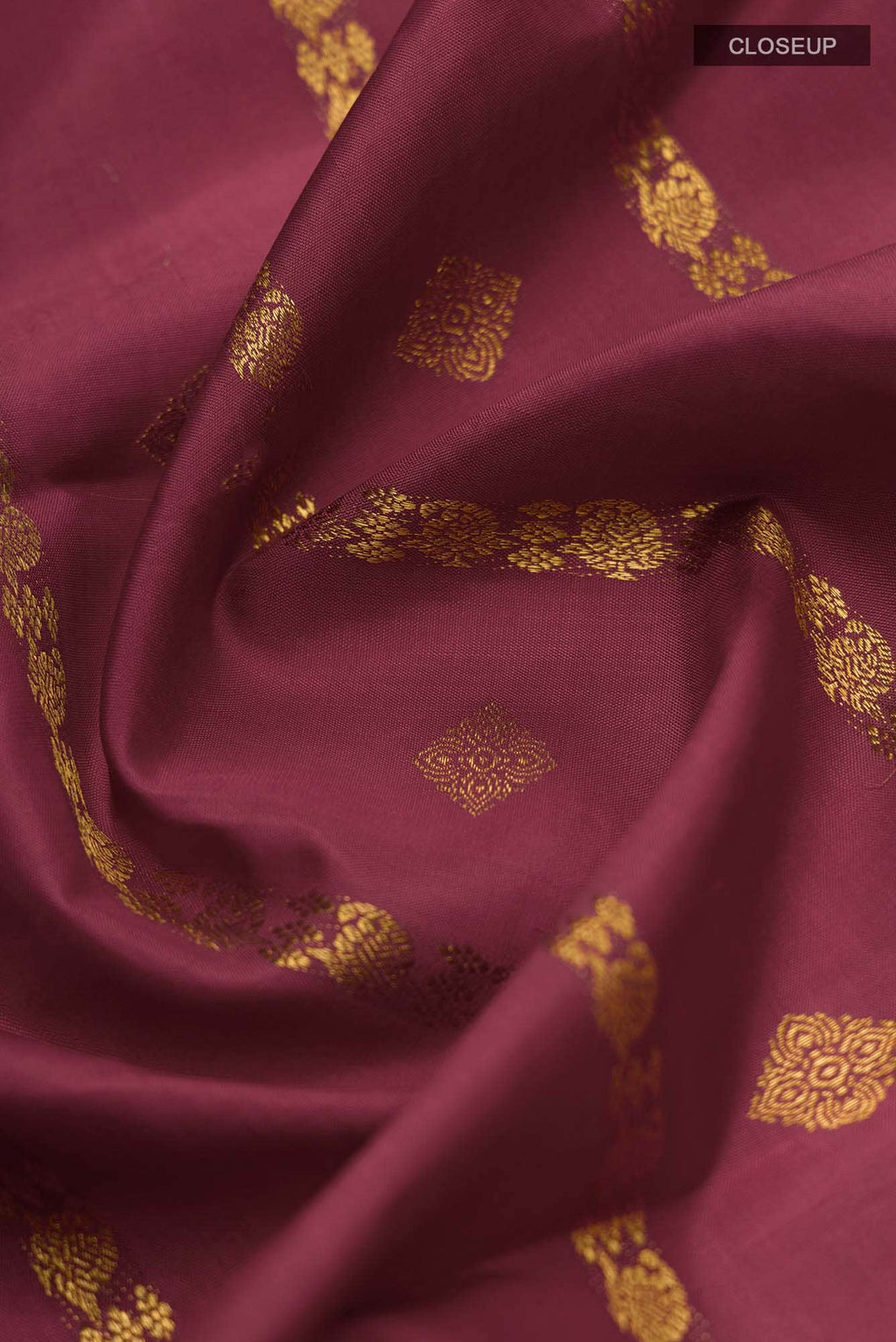 Ramya-Maroon Kanchipuram Silk Saree