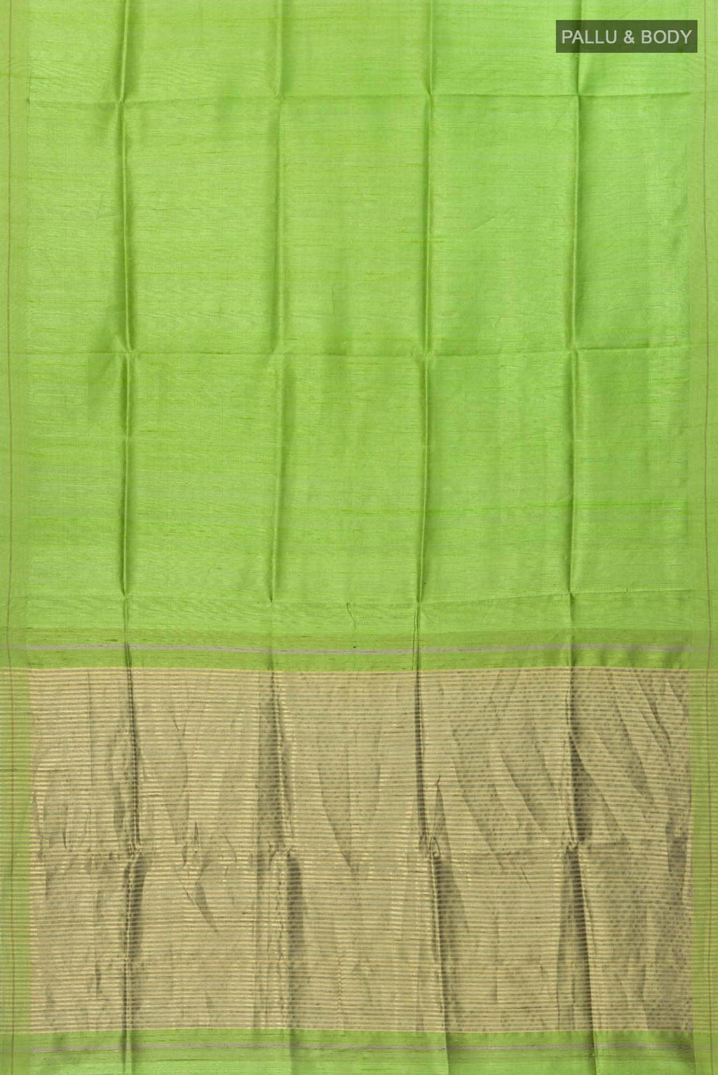 Kruti-Light green Bhagalpuri Tussar Silk Saree