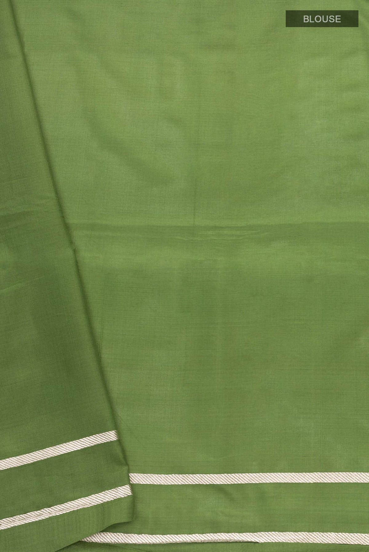 Prance-Green Banarasi Silk Saree