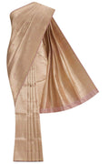 Ranthambore-Rose Gold Banarasi Silk Saree
