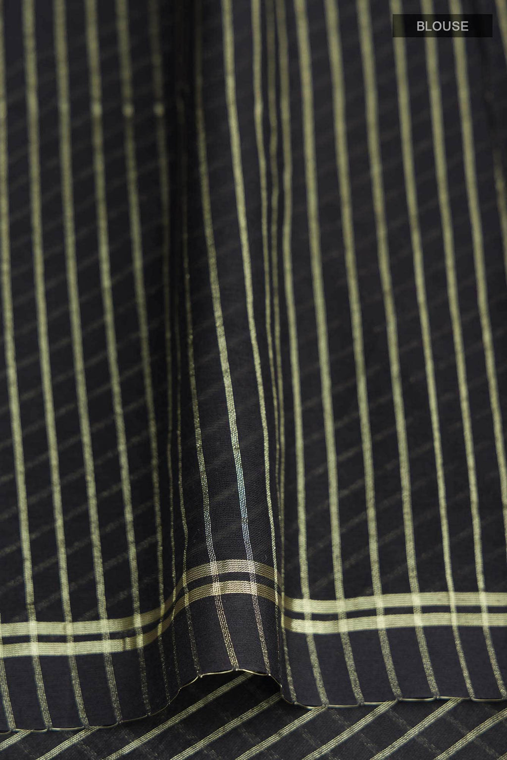 Anuradha-Black Bengal Cotton Saree