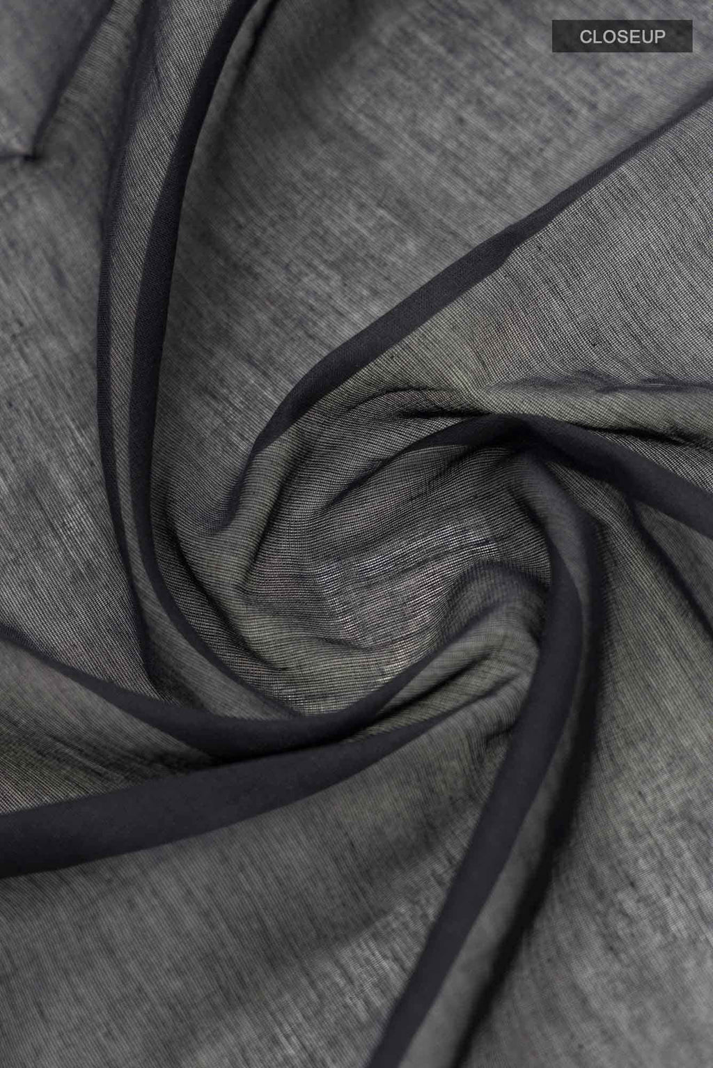 Anuradha-Black Bengal Cotton Saree
