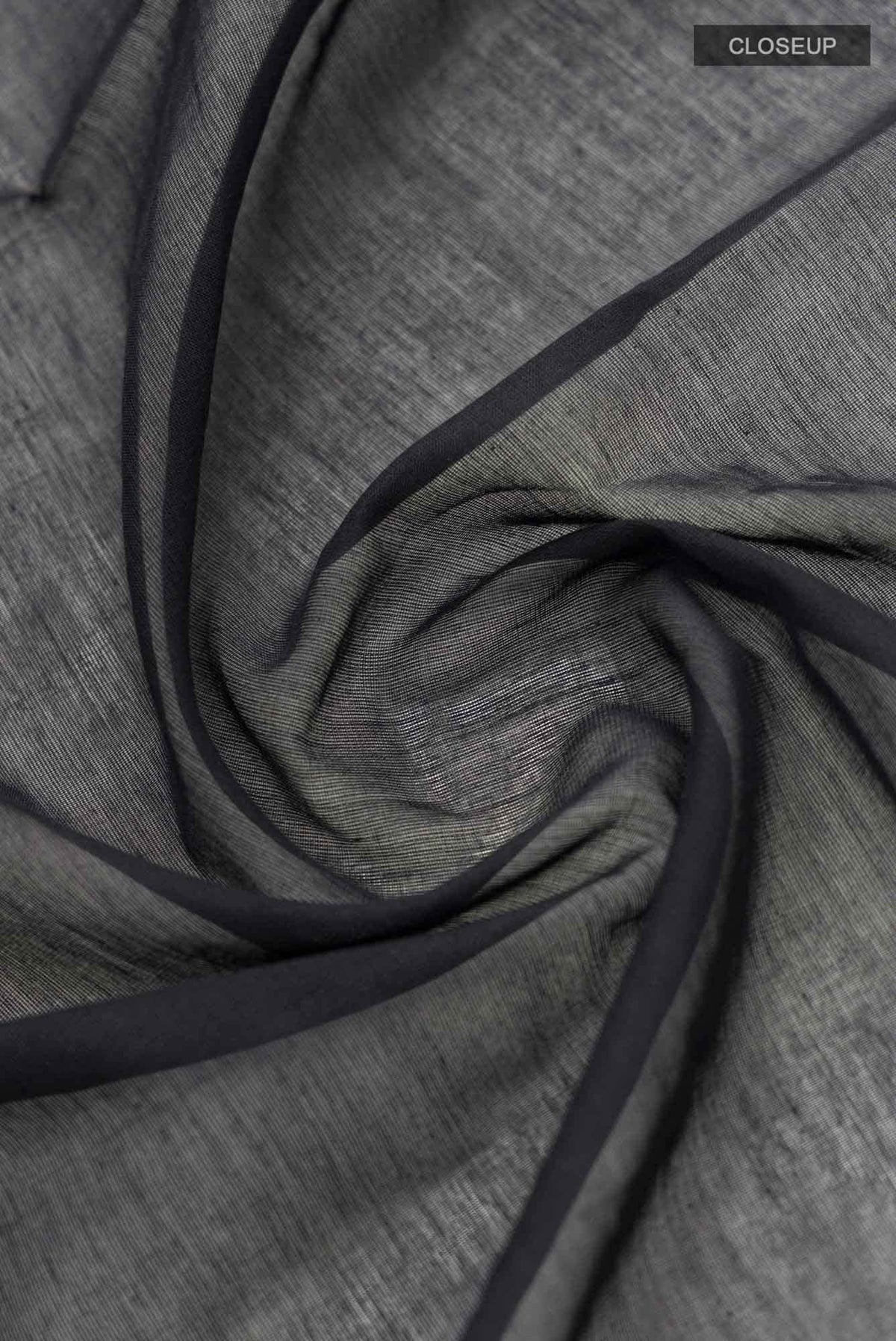 Anuradha-Black Bengal Cotton Saree