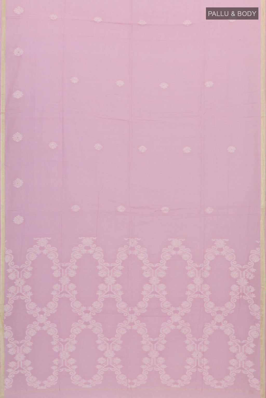 Aaheli-Pink Bengal Cotton Saree