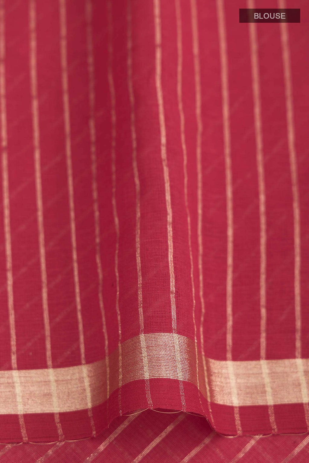 Damini-Red Bengal Cotton Saree