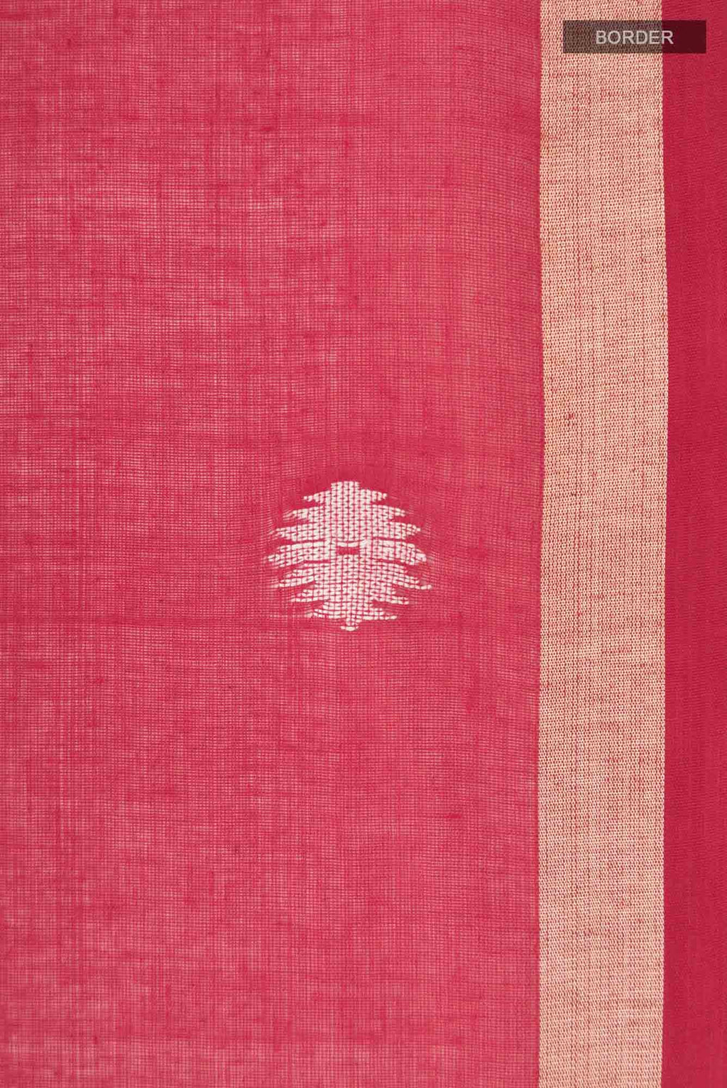 Damini-Red Bengal Cotton Saree