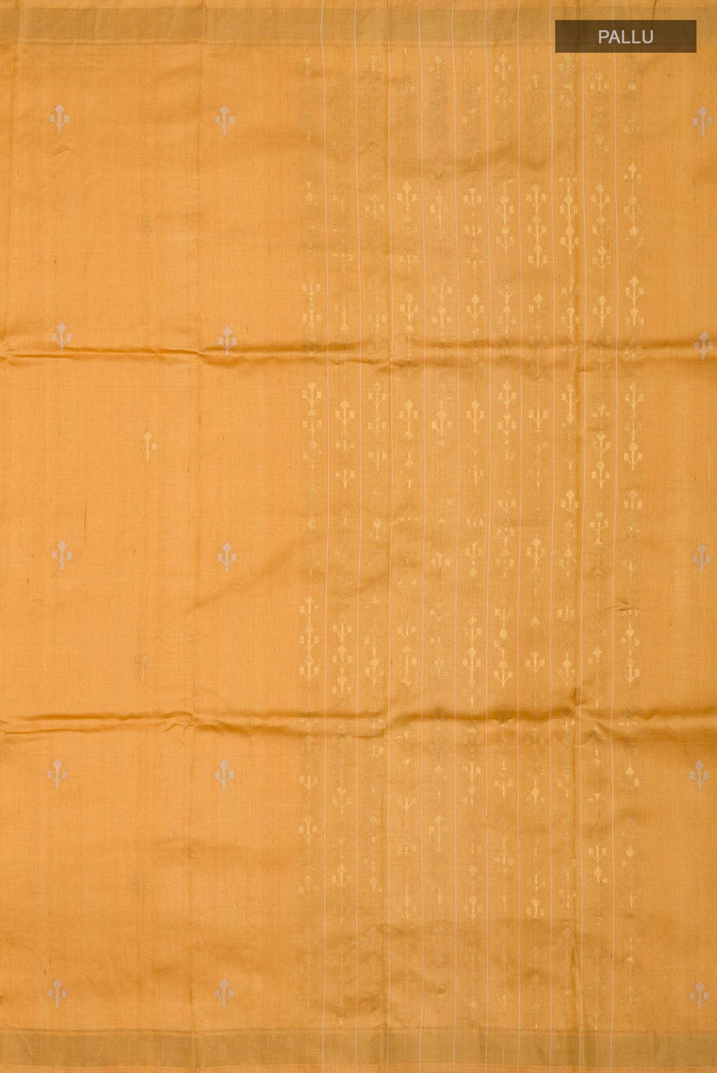 Breeze of Ease-Mustard Bhagalpuri Tussar Silk Saree