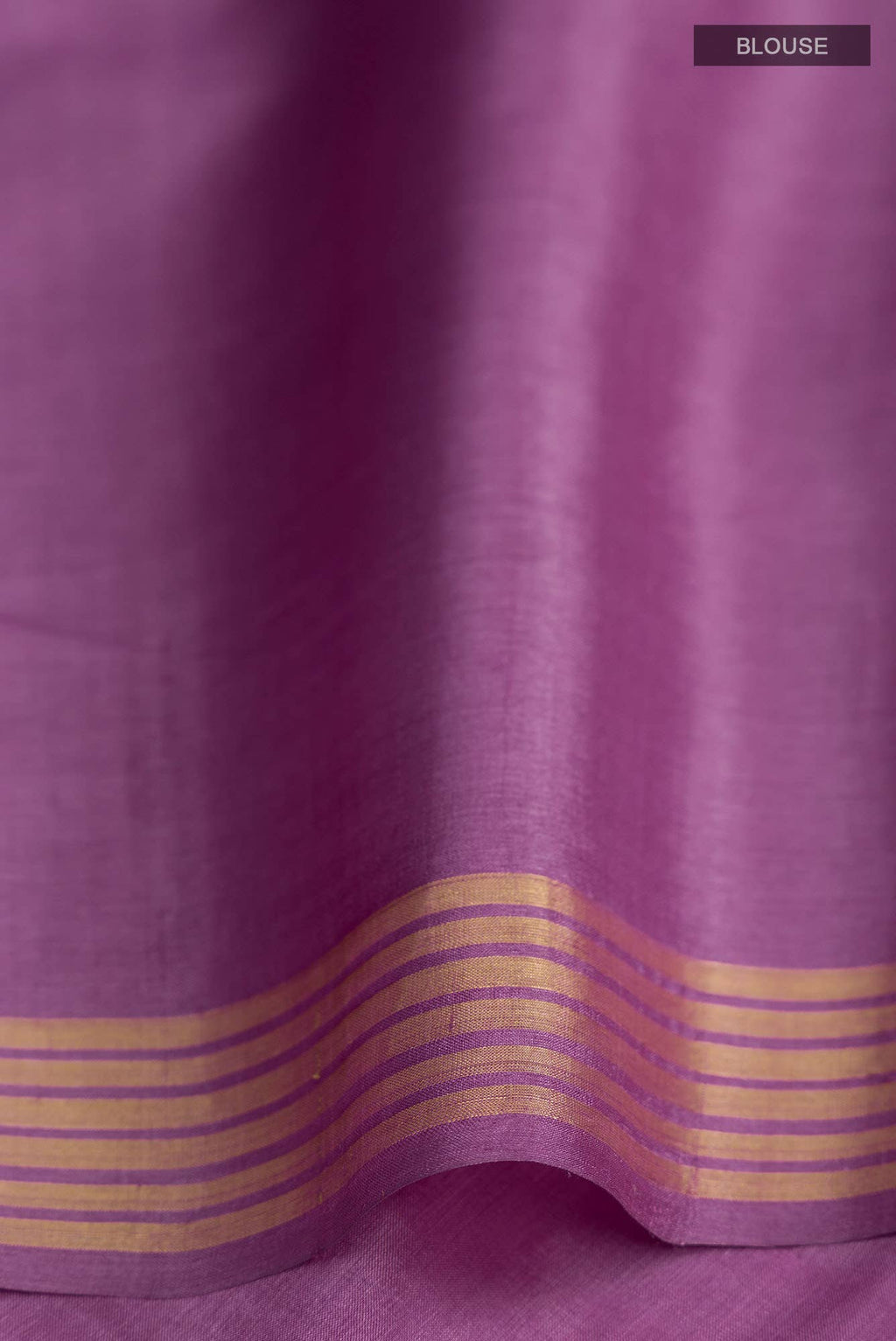 Dance of Dragonfly-Purple Bhagalpuri Tussar Silk Saree