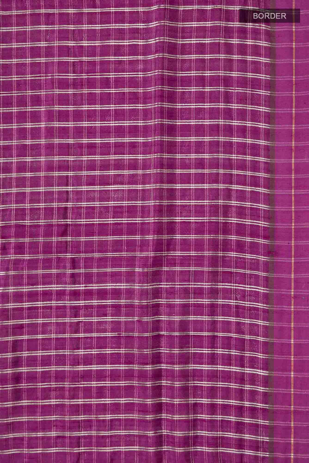 Metallic Magenta-Magenta Bhagalpuri Tussar Silk Saree
