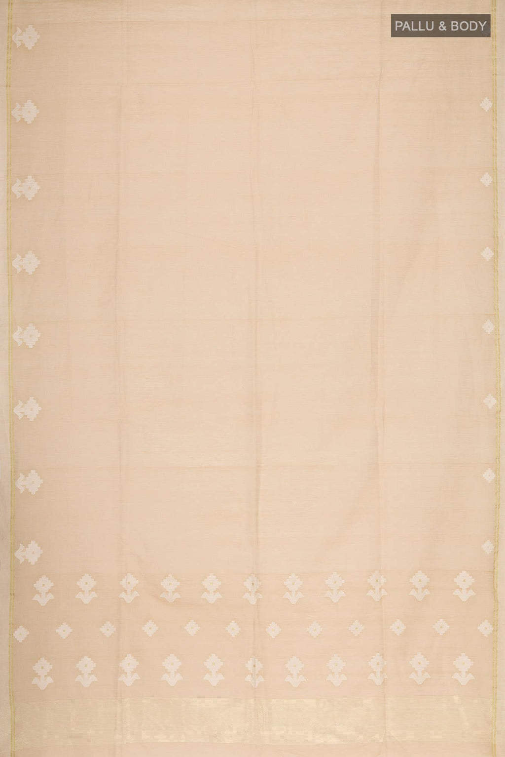 Anuradha-Beige Bengal Cotton Saree