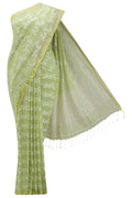 Kadambini-Light Green Bengal Cotton Saree