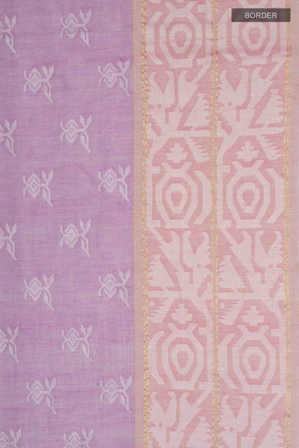 Aradhana-Purple Bengal Cotton Saree