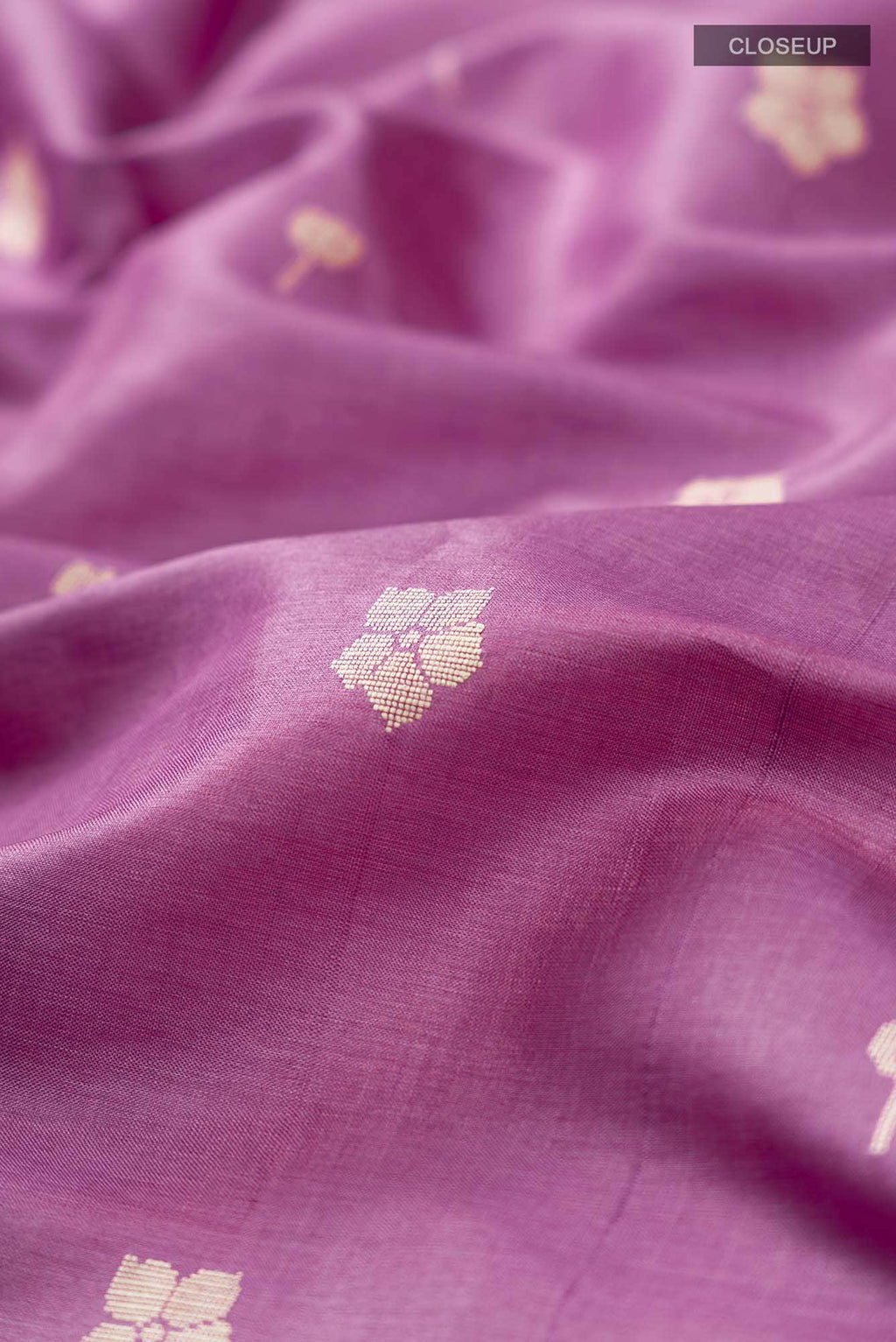 Perfume of Love-Purple Bhagalpuri Tussar Silk Saree