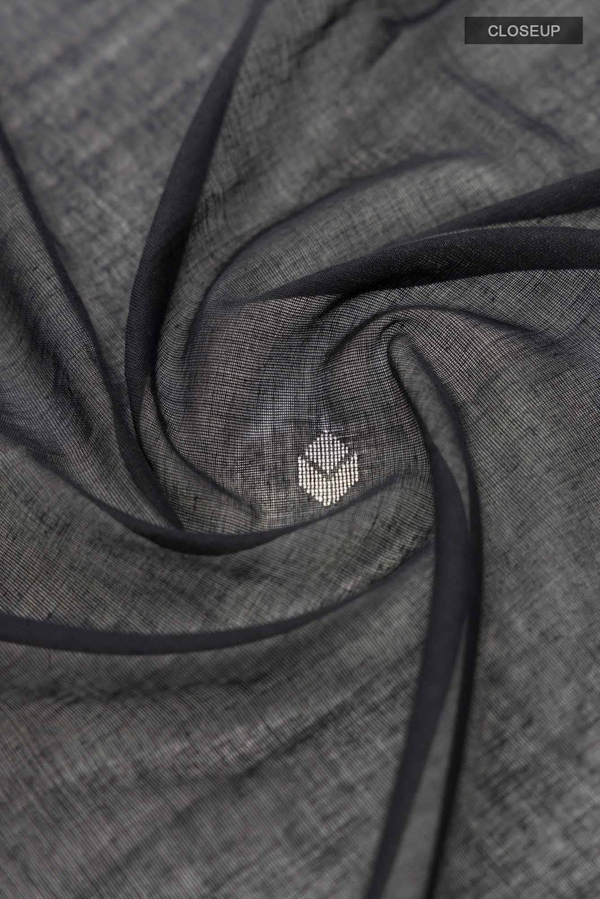 Paromita-Black Bengal Cotton Saree