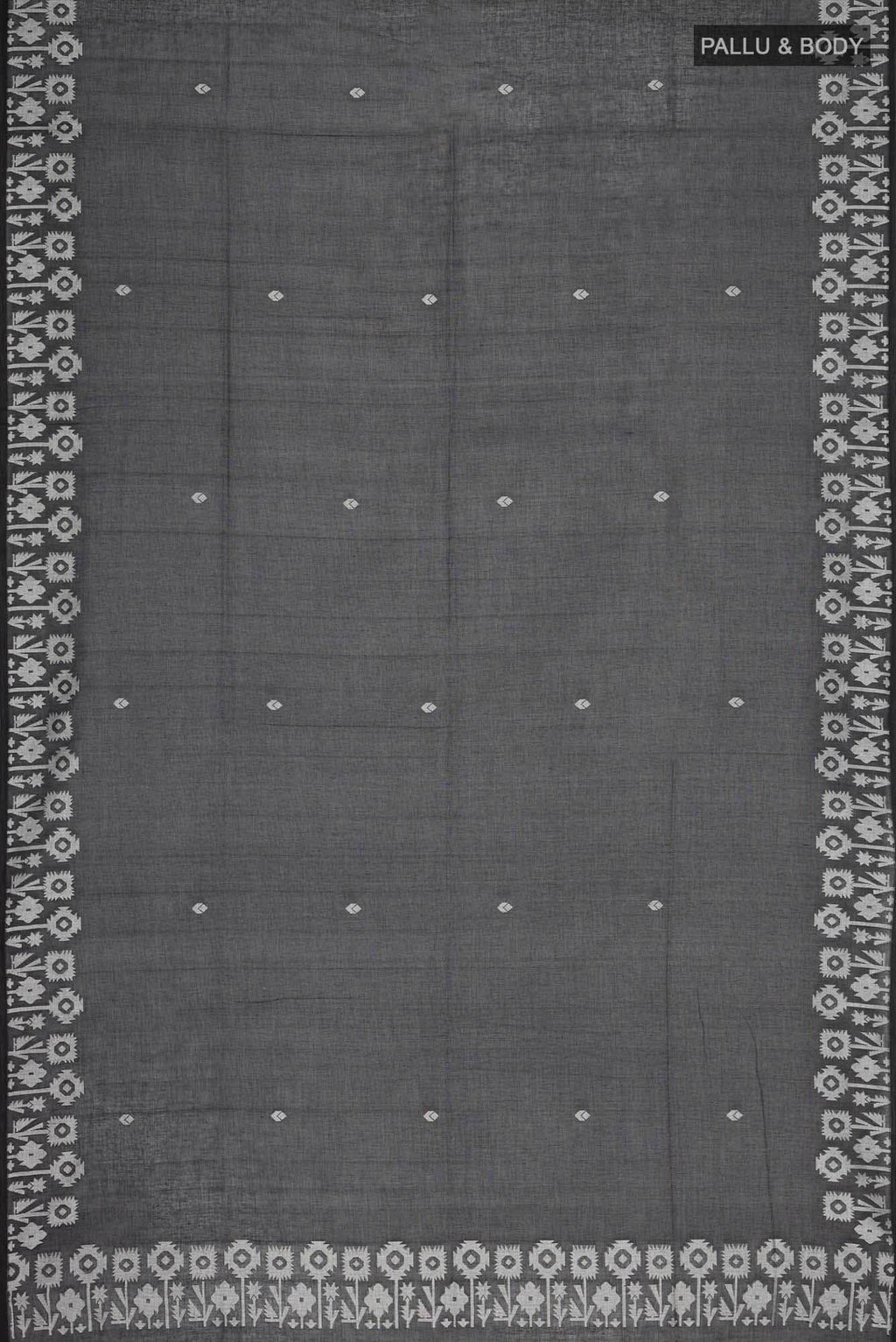 Paromita-Black Bengal Cotton Saree