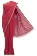Suchitra-Red Bengal Cotton Saree
