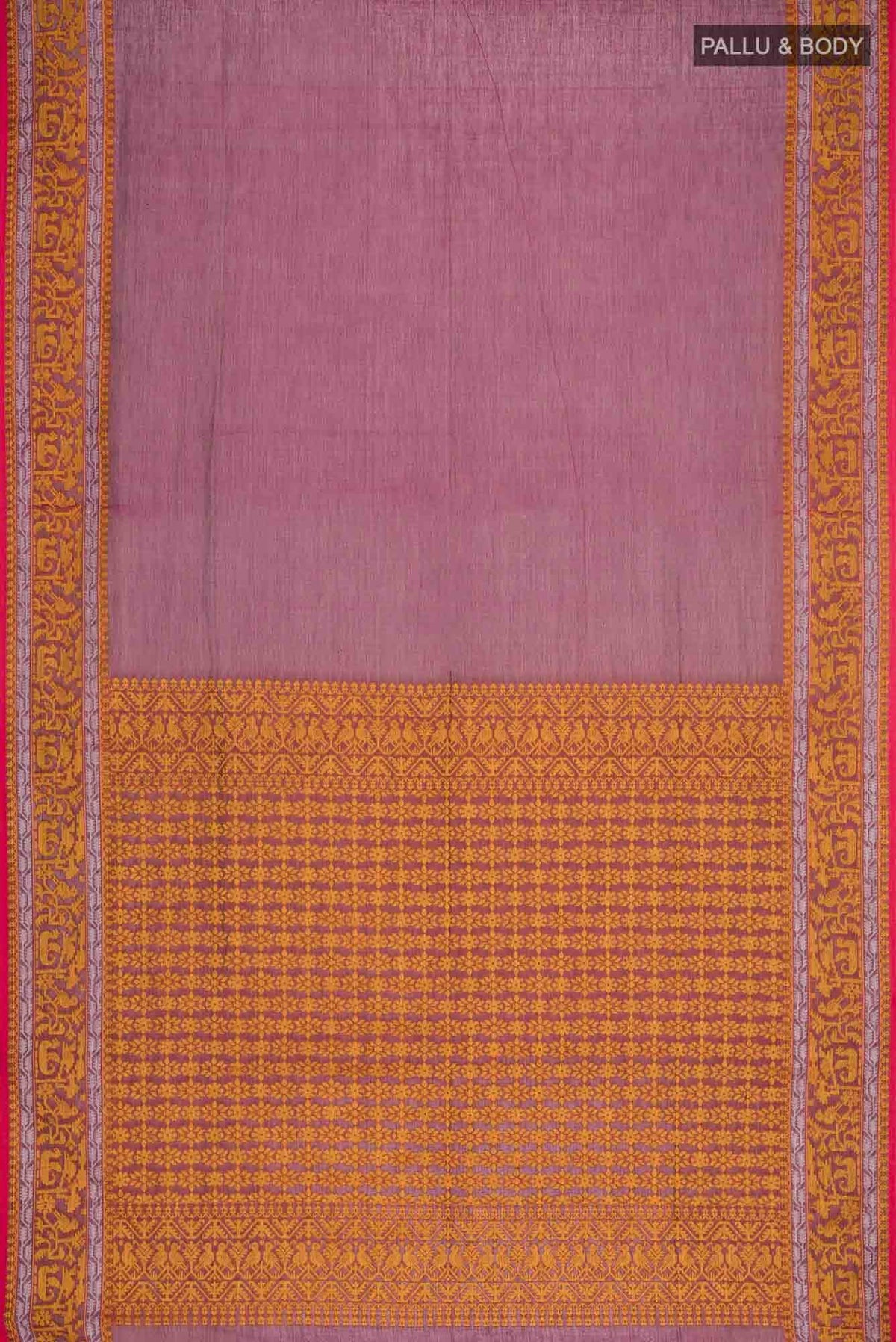 Priyambada-Magenta Bengal Cotton Saree