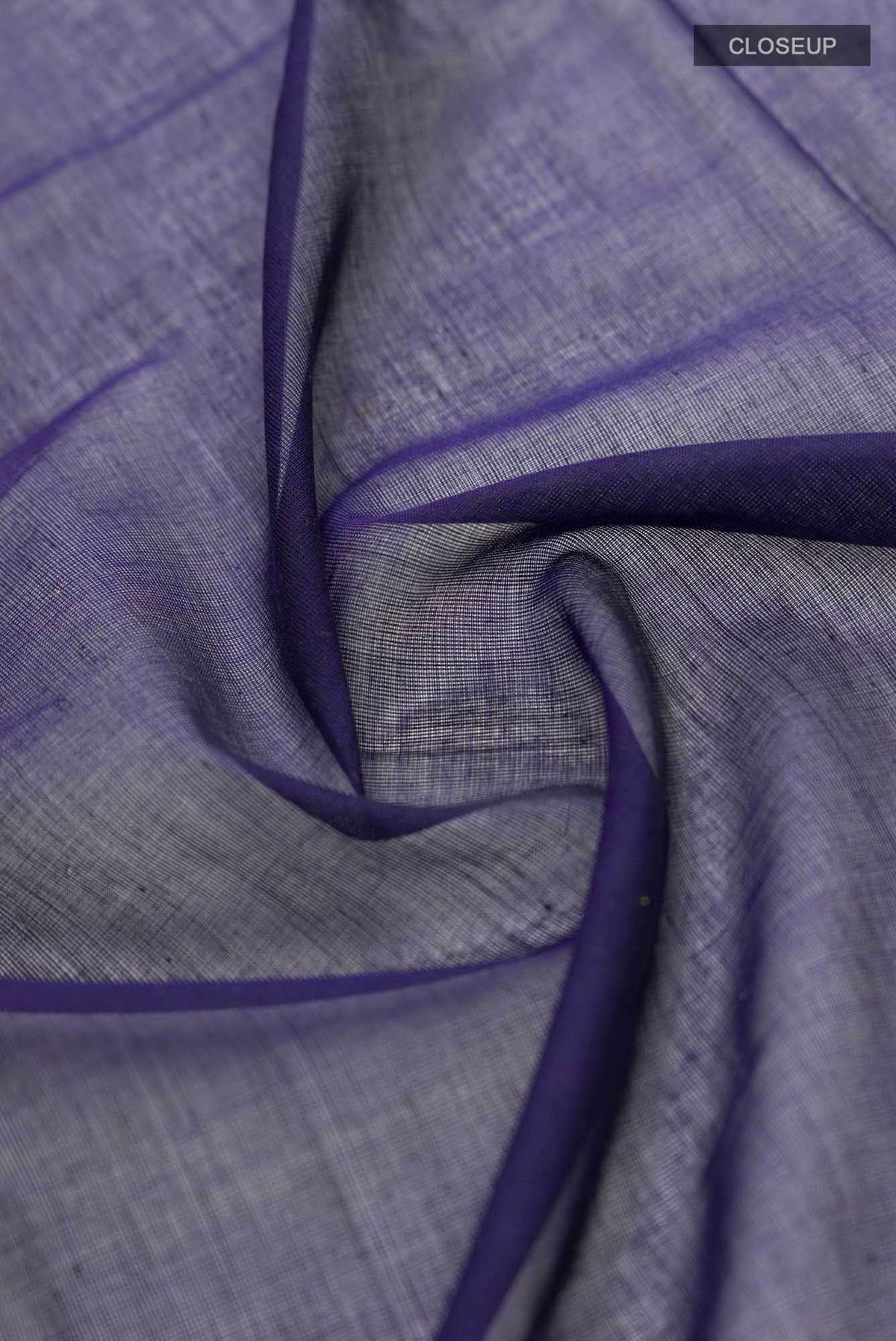 Priyambada-Navy Blue Bengal Cotton Saree
