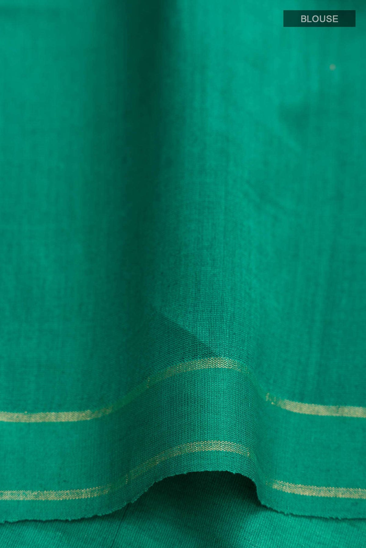 Emerald Ember-Red Bhagalpuri Tussar Silk Saree