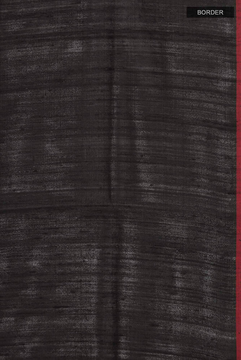 Dusky Diva-Black Tussar Silk Saree