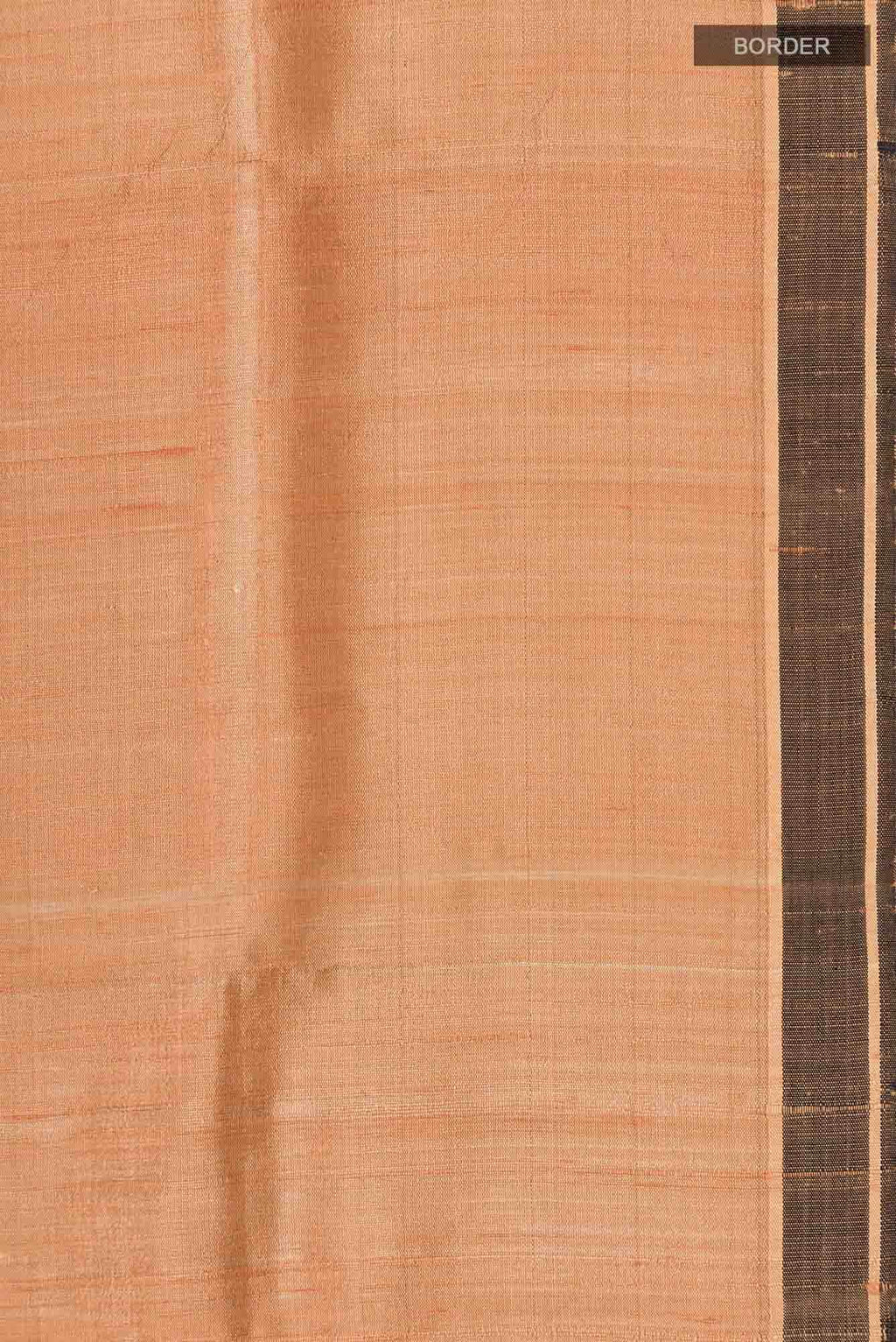 Espresso Shadow-Copper Tussar Silk Saree