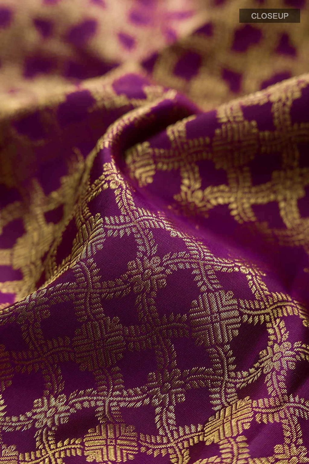 Rudrani-Purple Kanchipuram Silk Saree