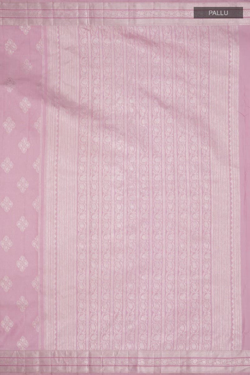 Thamarai-Pastel Pink Kanchipuram Silk Saree