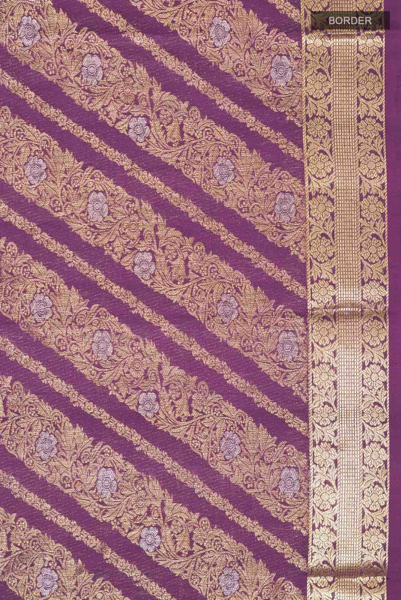 Rohini-Purple Kanchipuram Silk Saree