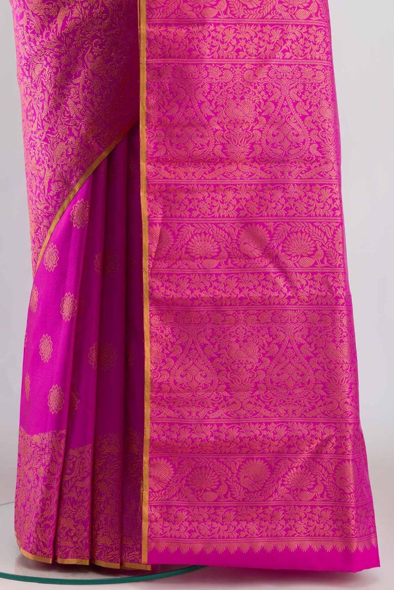 Vanashree-Pink Kanchipuram Silk Saree