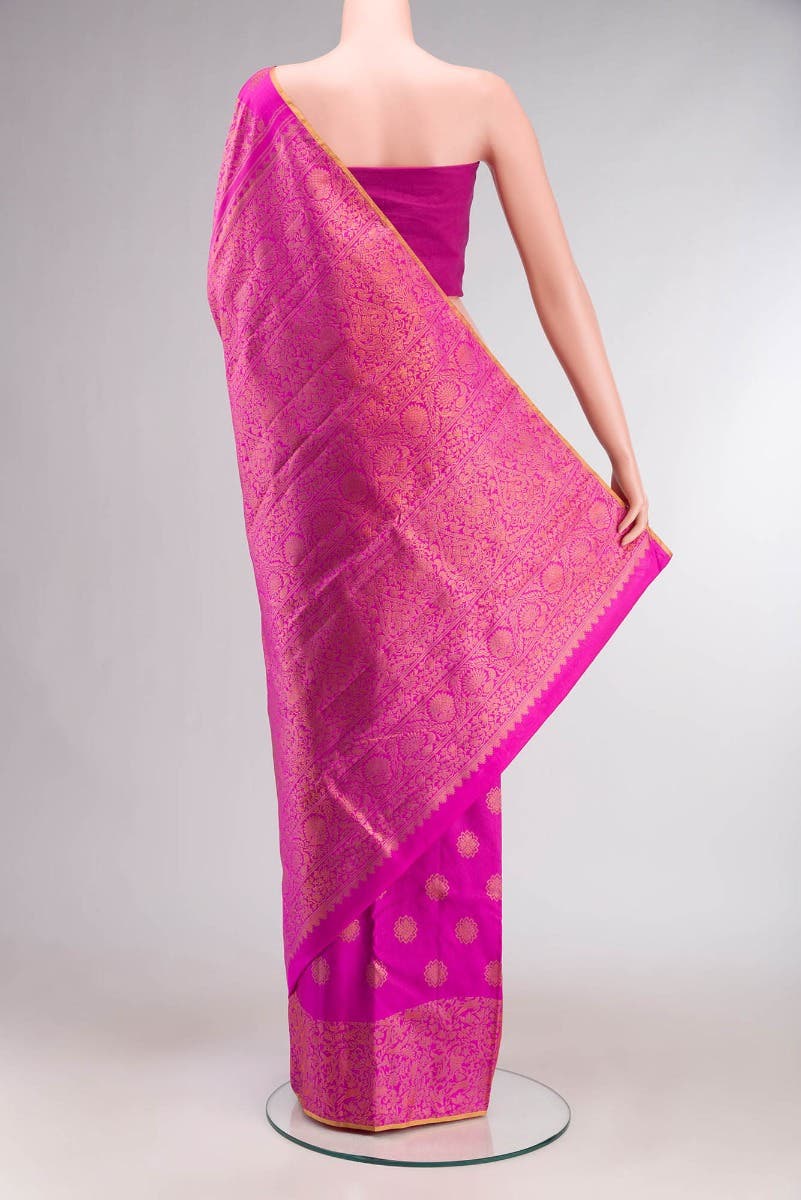 Vanashree-Pink Kanchipuram Silk Saree