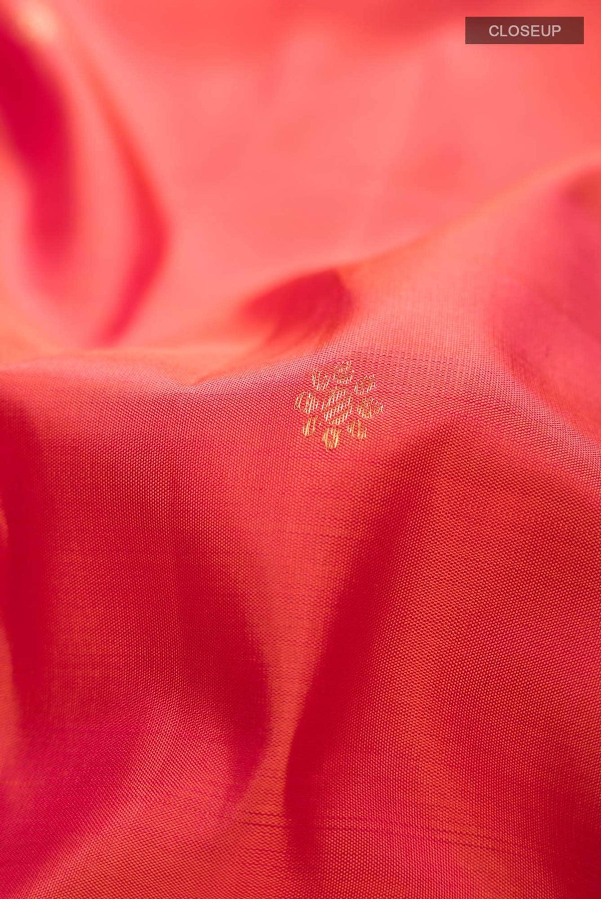 Tarangini-Orange Kanchipuram Silk Saree
