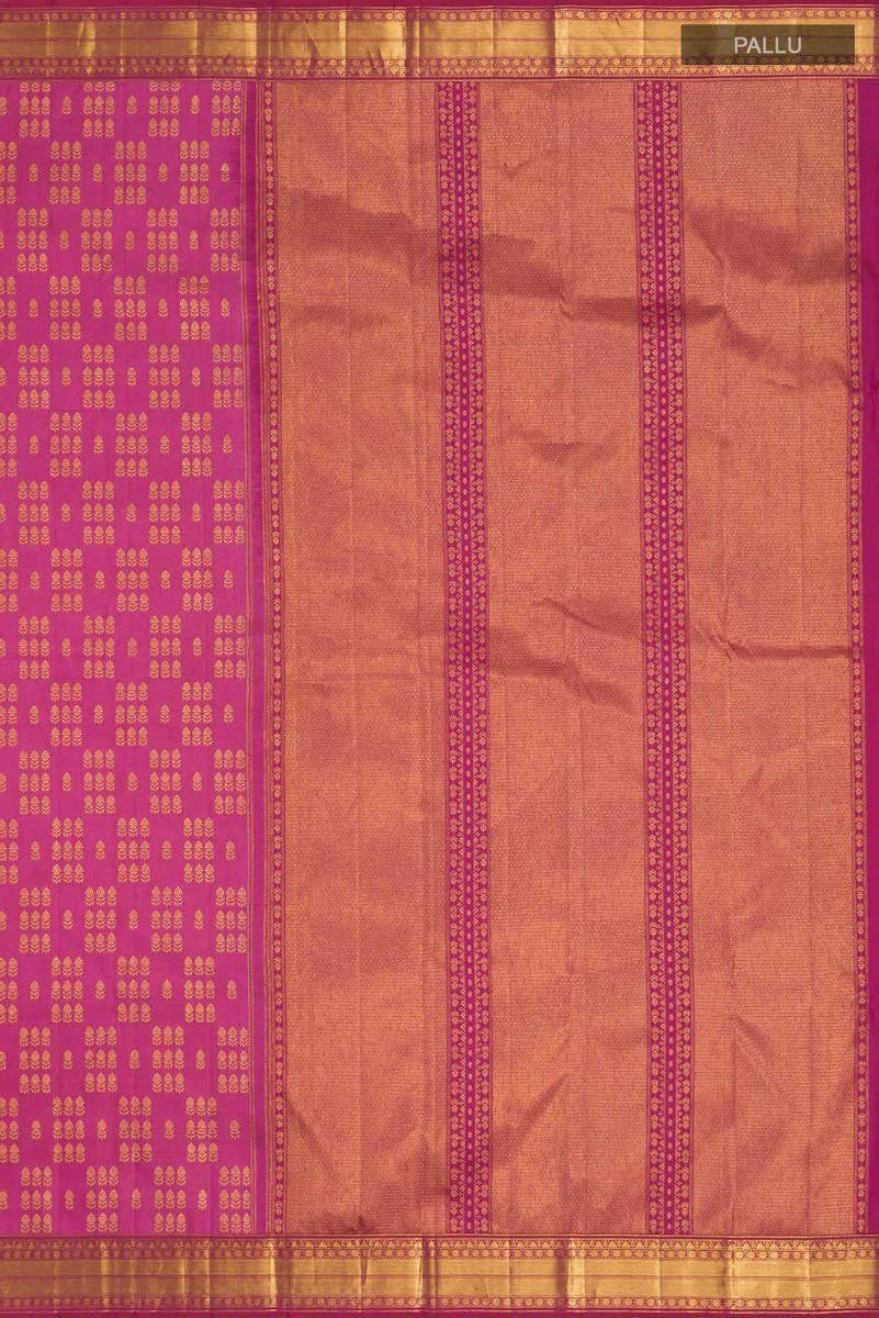 Kanaka-Pink Kanchipuram Silk Saree