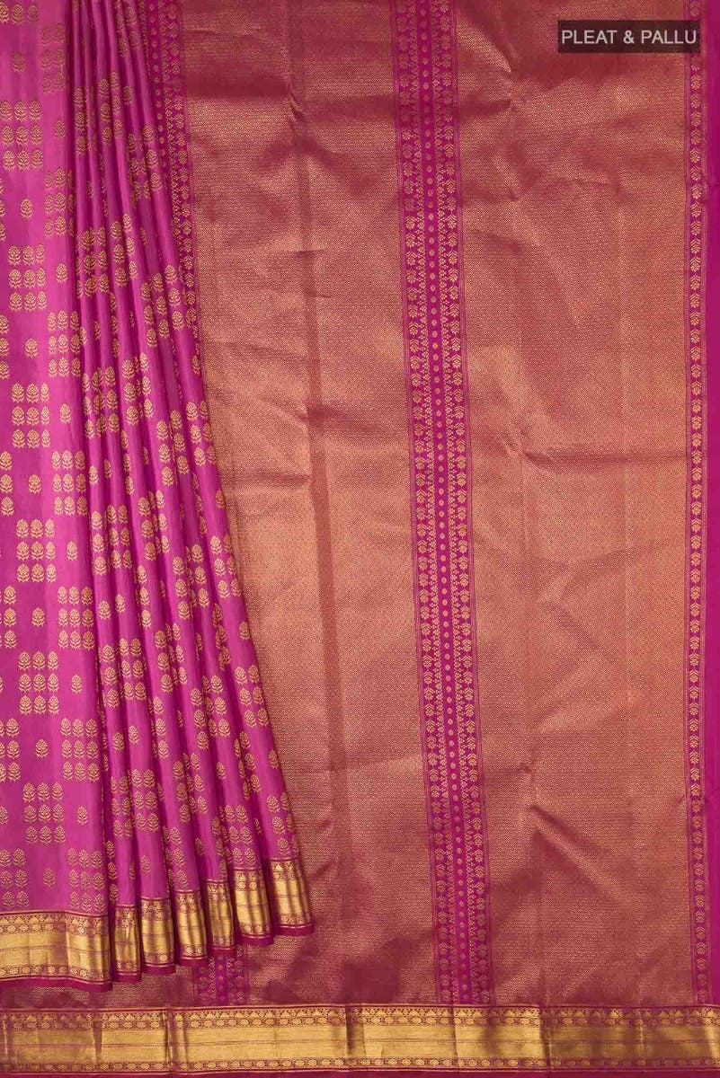 Kanaka-Pink Kanchipuram Silk Saree