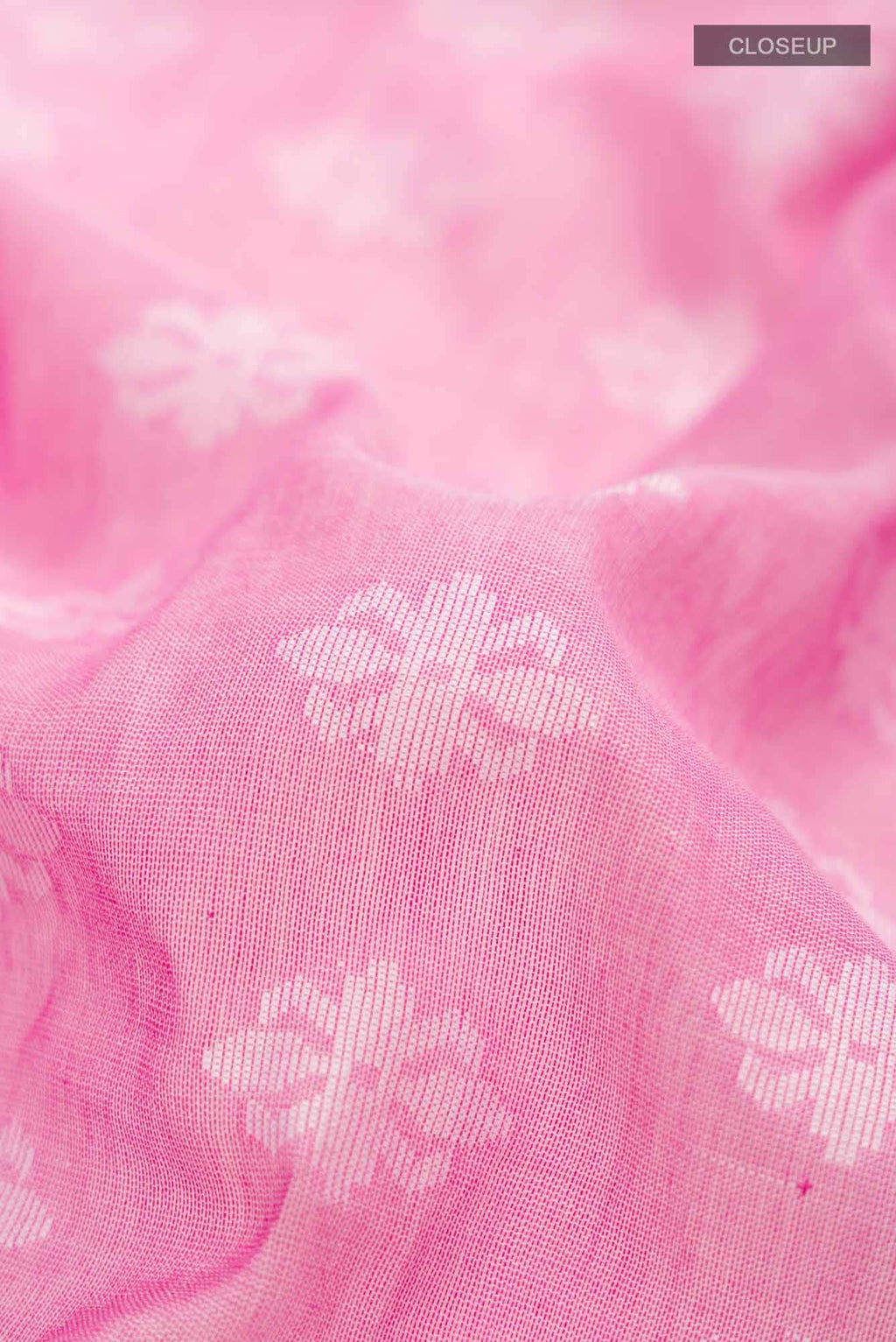 Mrinal-Pink Bengal Cotton saree