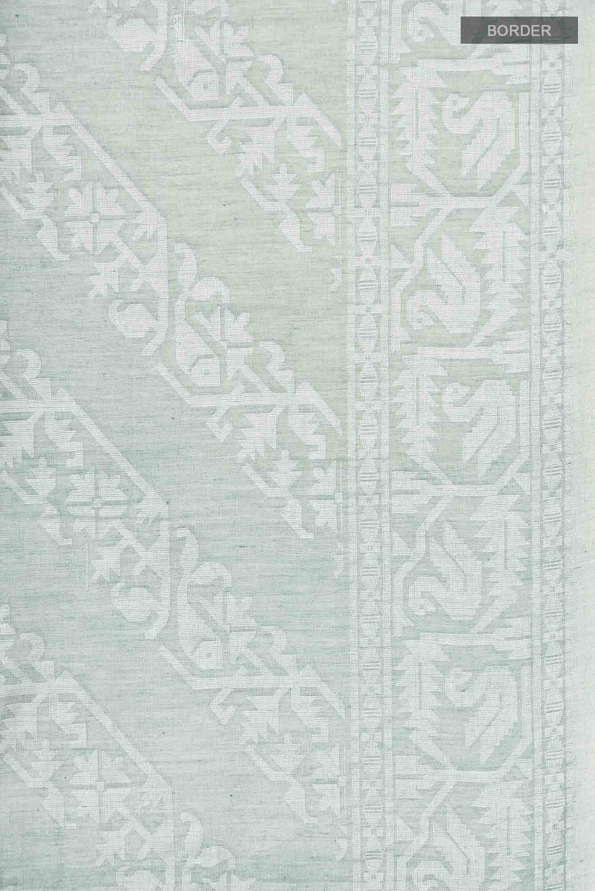 Hansika-Sage Green Bengal Cotton saree