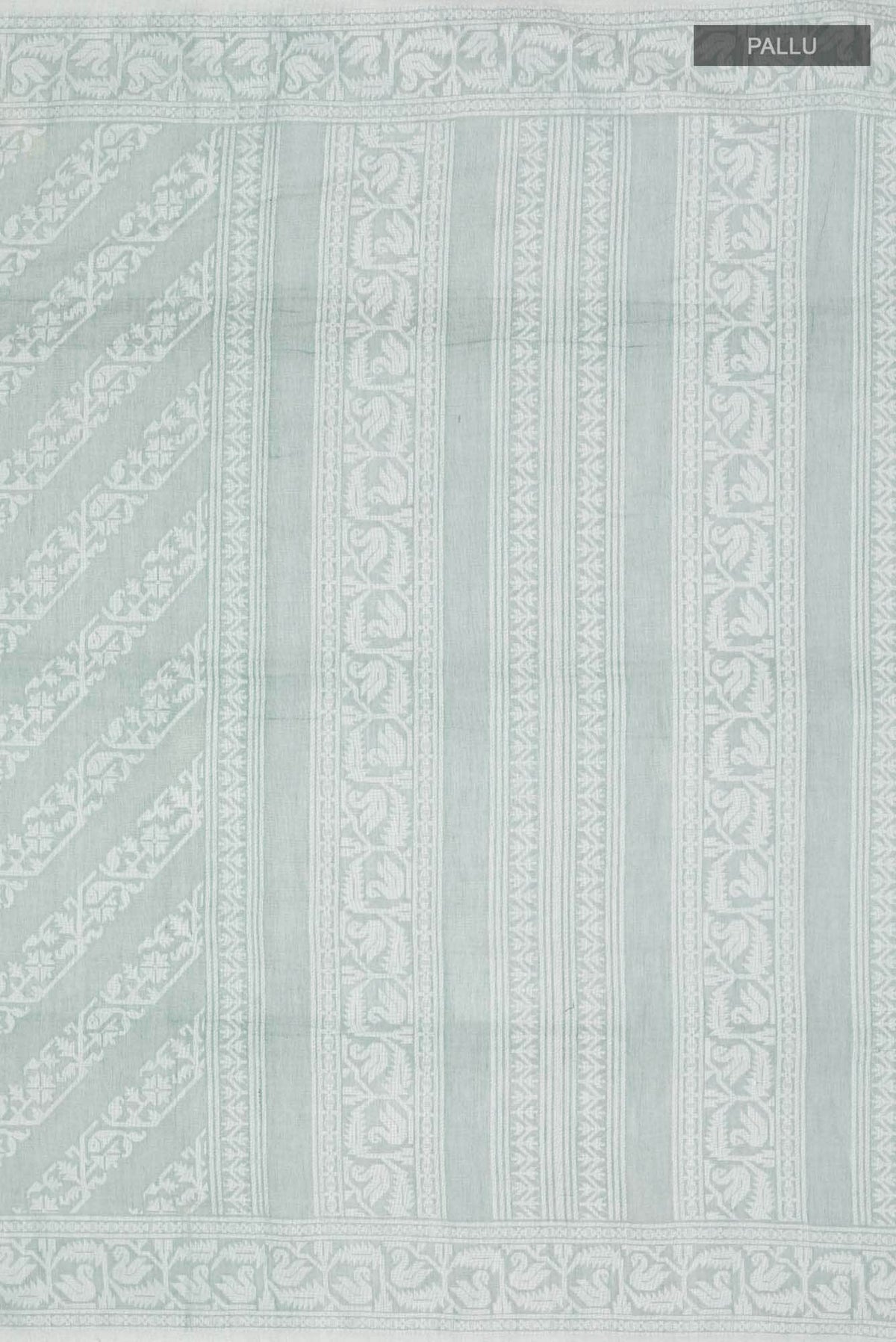 Hansika-Sage Green Bengal Cotton saree