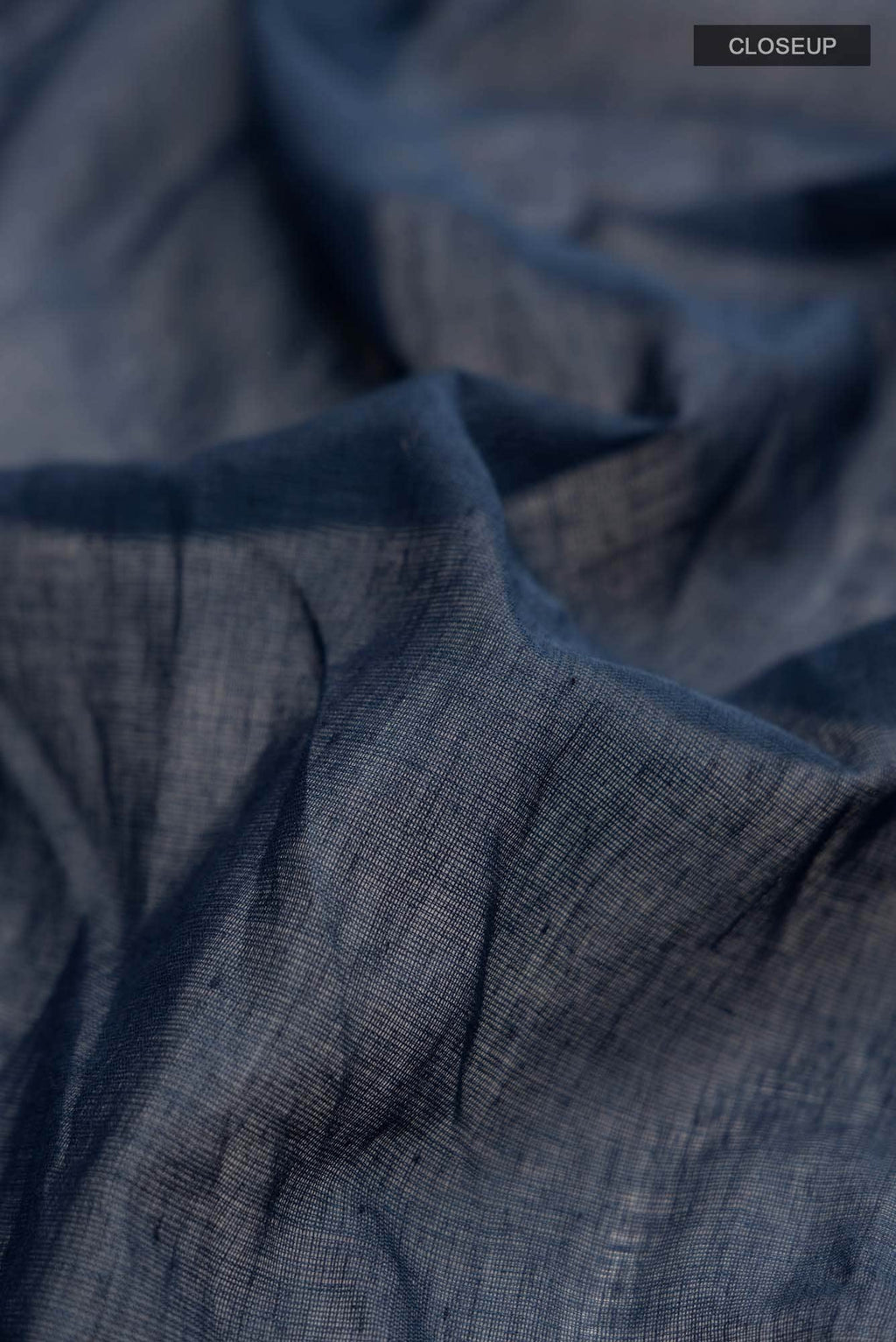 Anuradha-Navy Blue Bengal Cotton saree