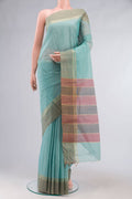 Blue Kanchi Cotton Saree