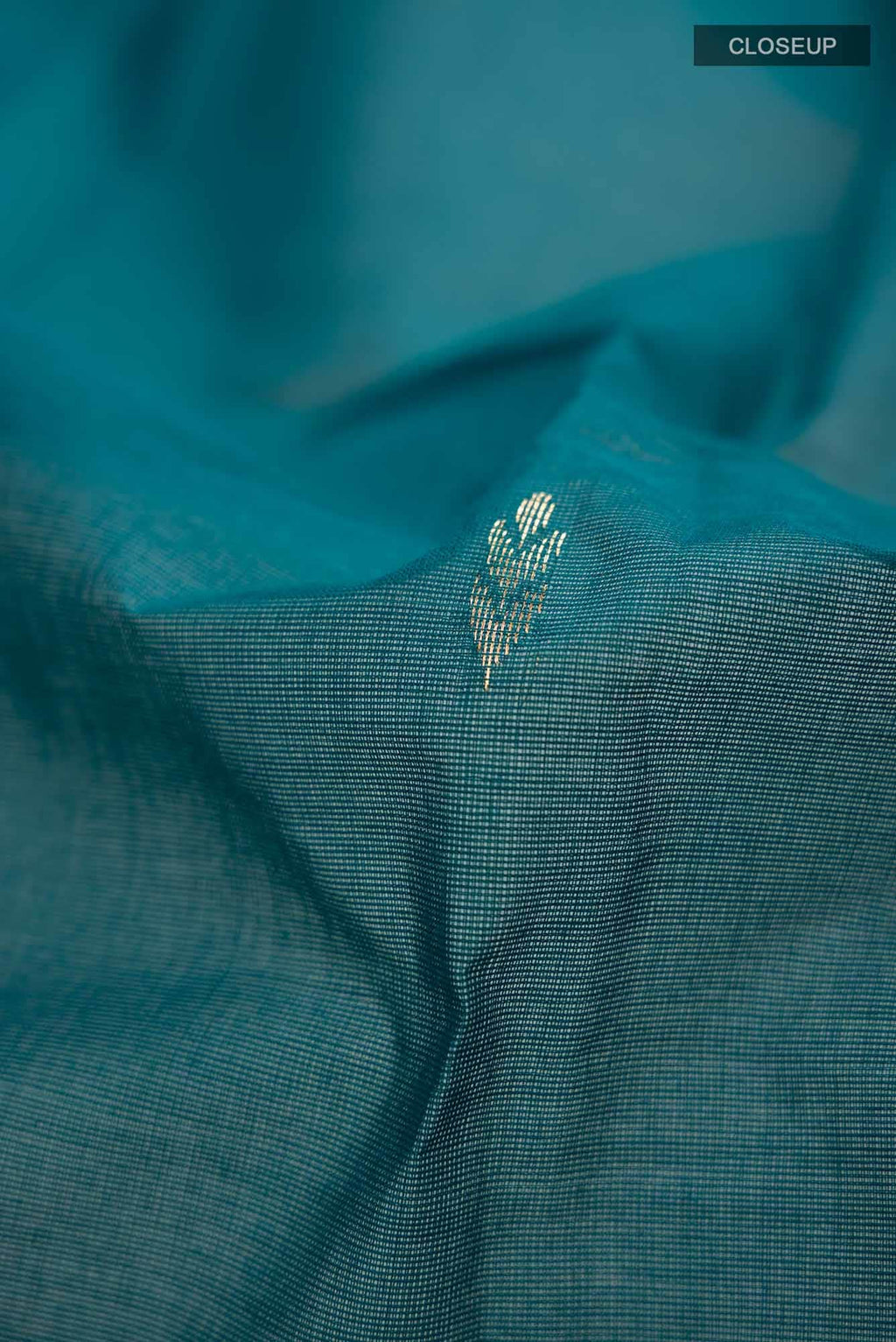 Blue Kanchi Cotton Saree