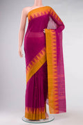 Pink Kanchi Cotton Saree