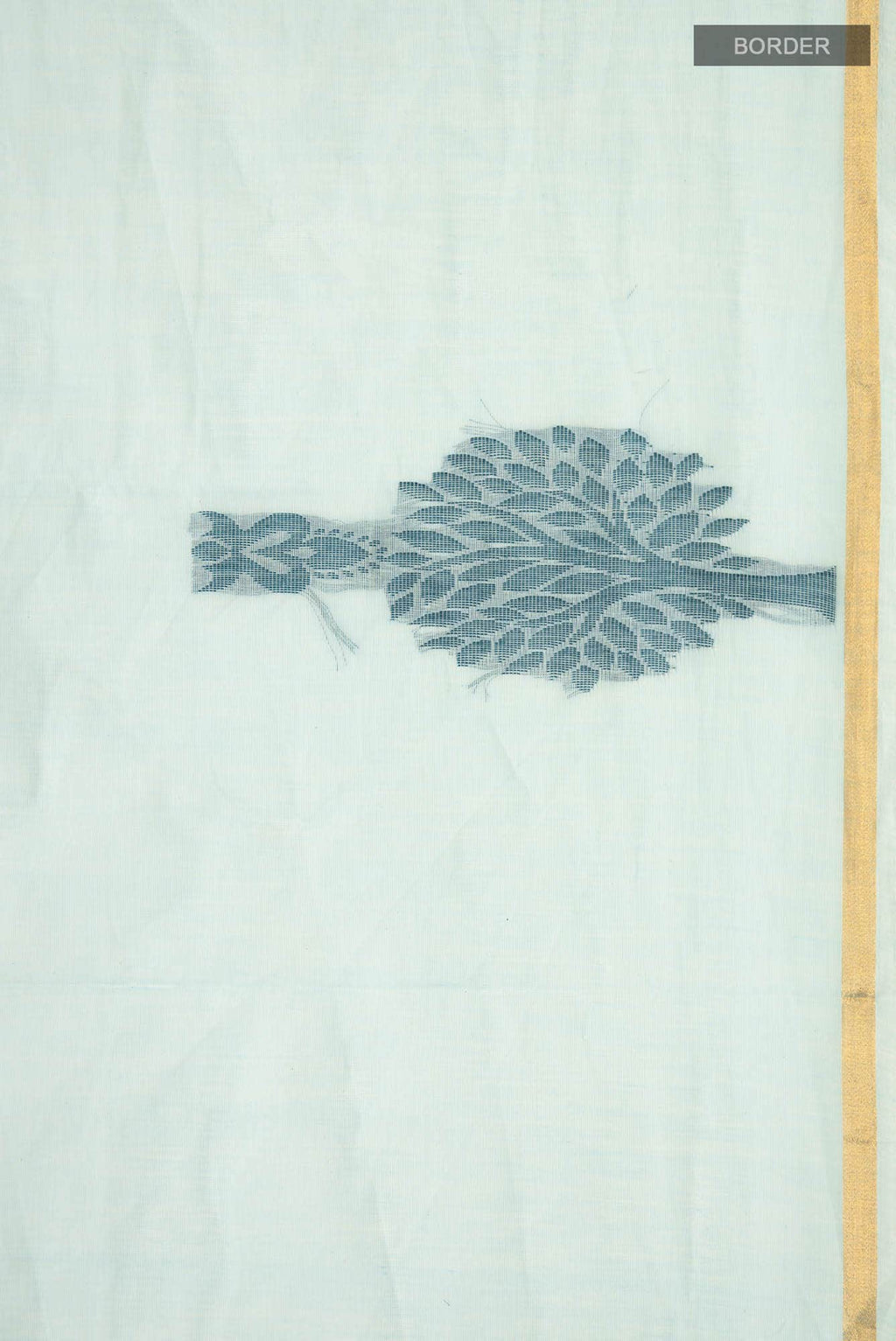 Blue Kanchi Cotton Saree