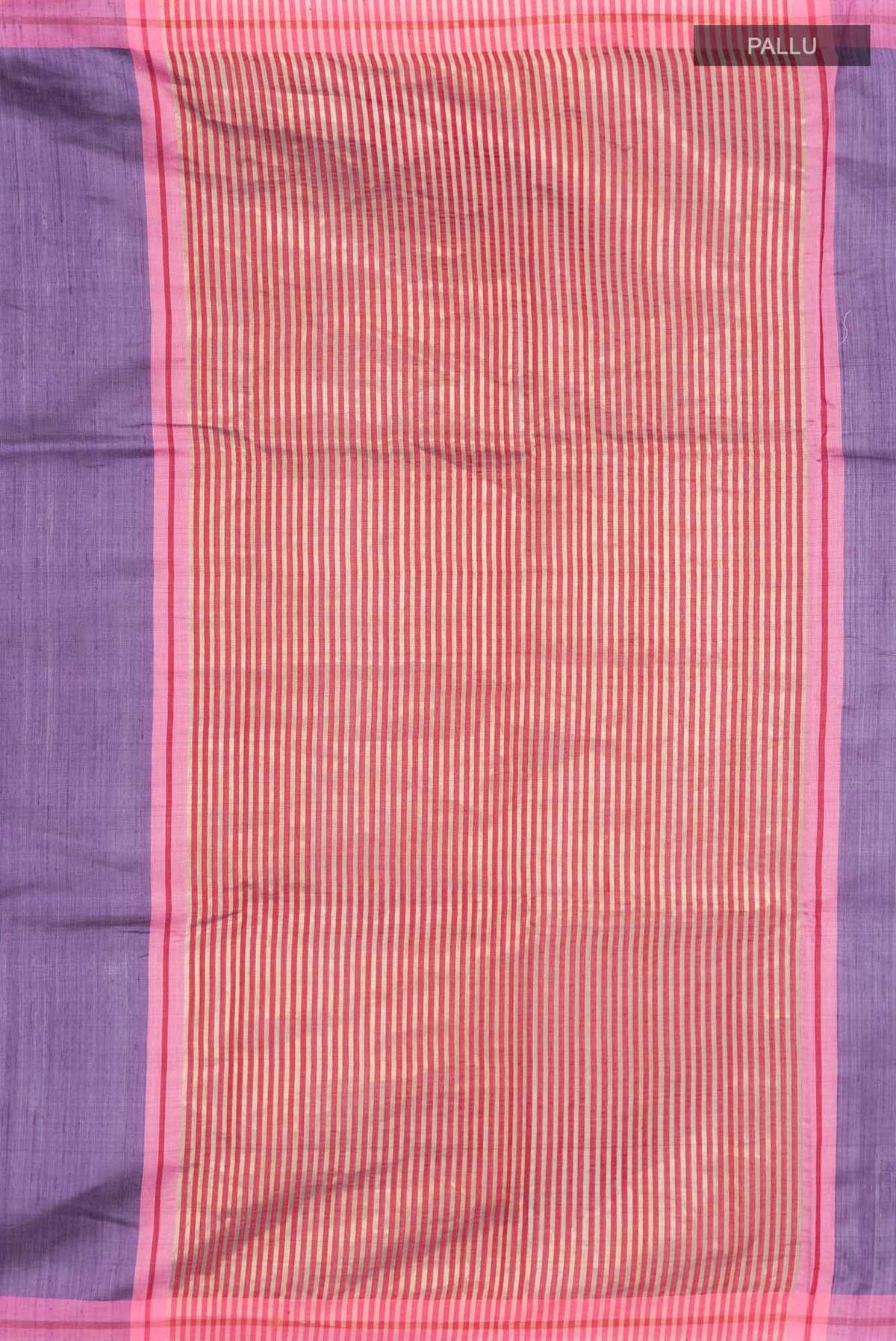 Kruti-Purple Bhagalpuri Tussar Silk Saree