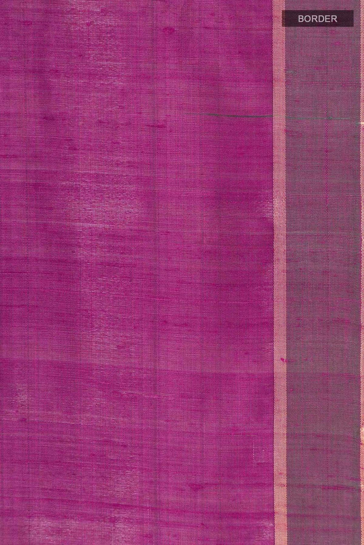 Mystic Berry-Magenta Bhagalpuri Tussar Silk Saree