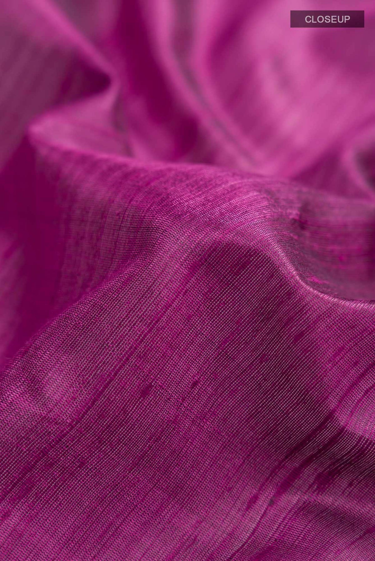 Mystic Berry-Magenta Bhagalpuri Tussar Silk Saree