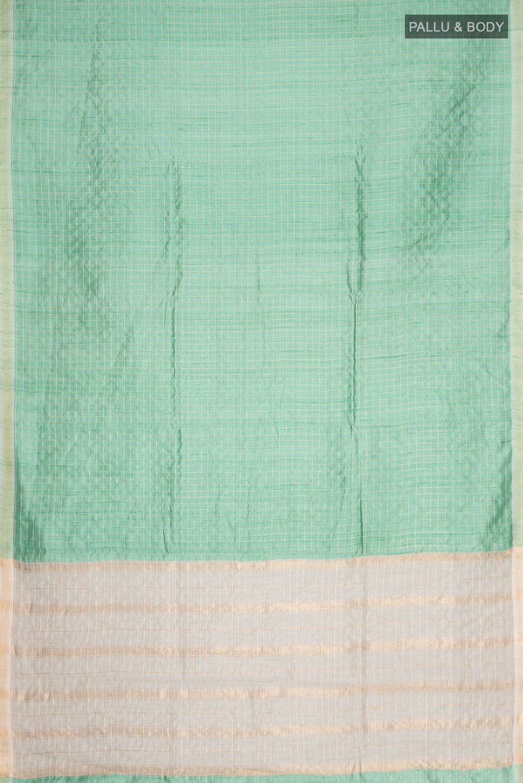 Aahana-Green Bhagalpuri Tussar Silk Saree