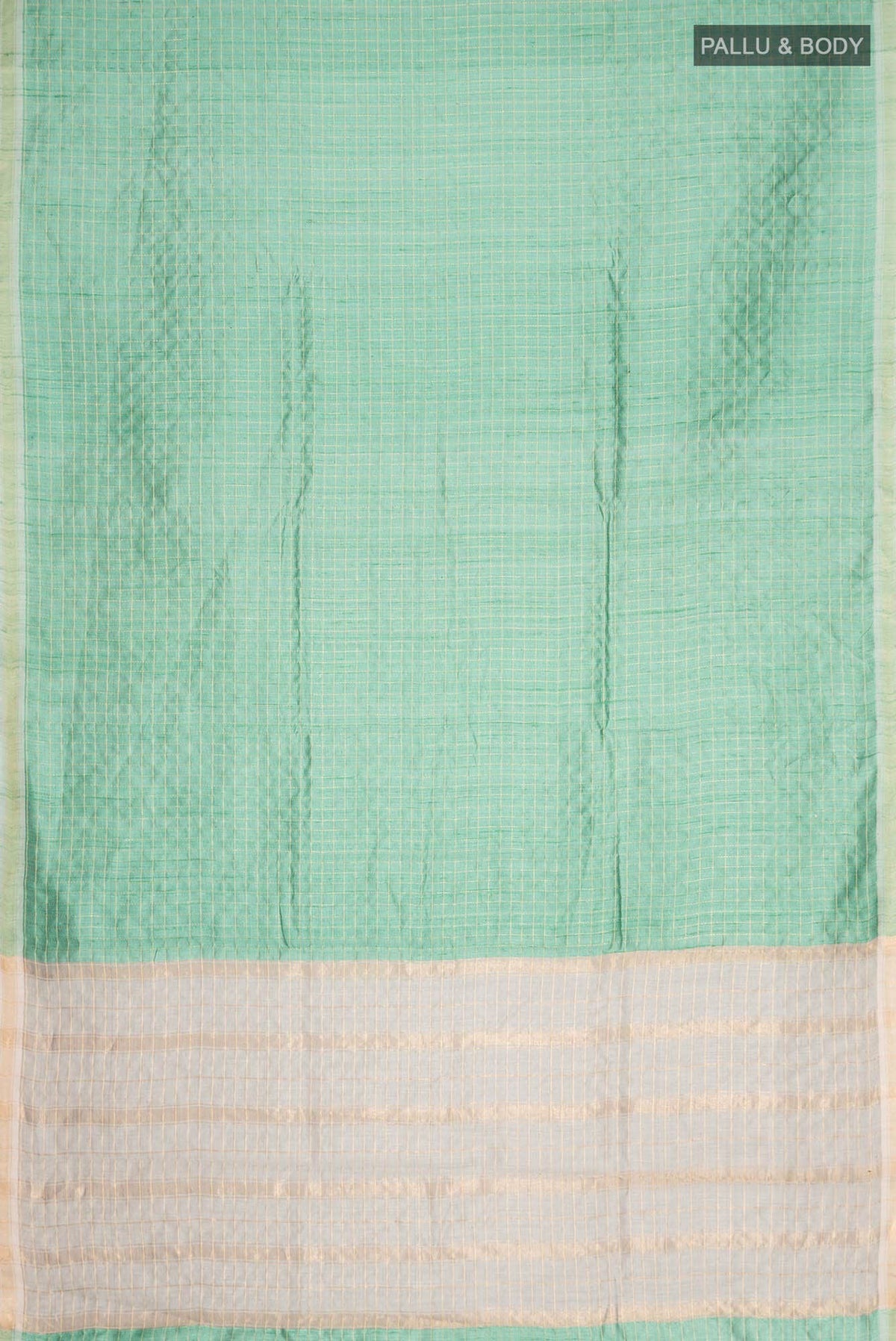 Aahana-Green Bhagalpuri Tussar Silk Saree