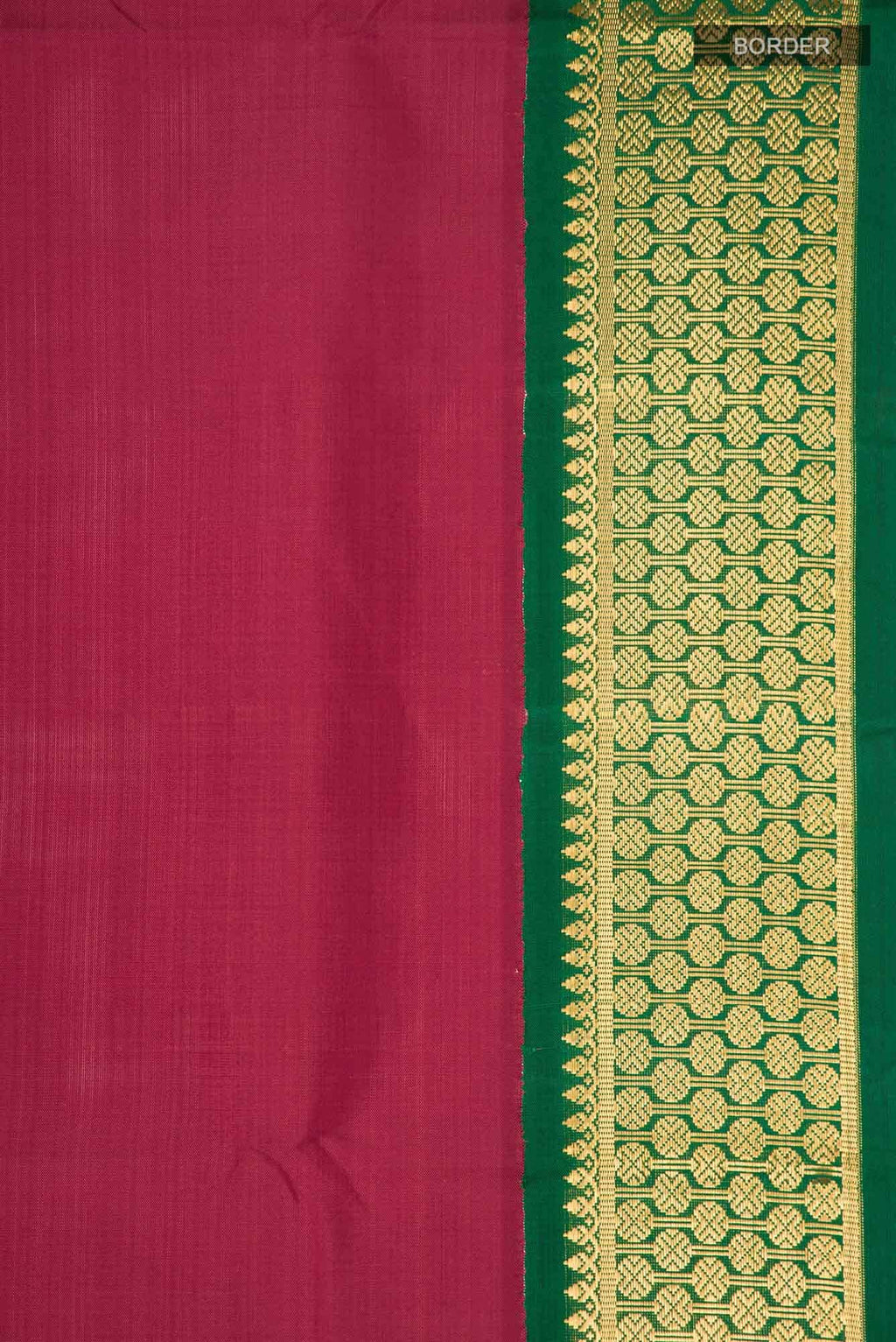 Pure Silk Pure Zari Pink Kanjivaram Nine Yards Saree